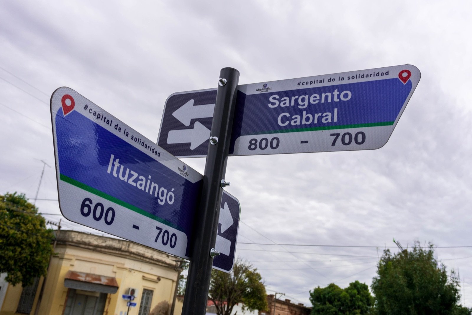 Máximo Paz · vista del pueblo
