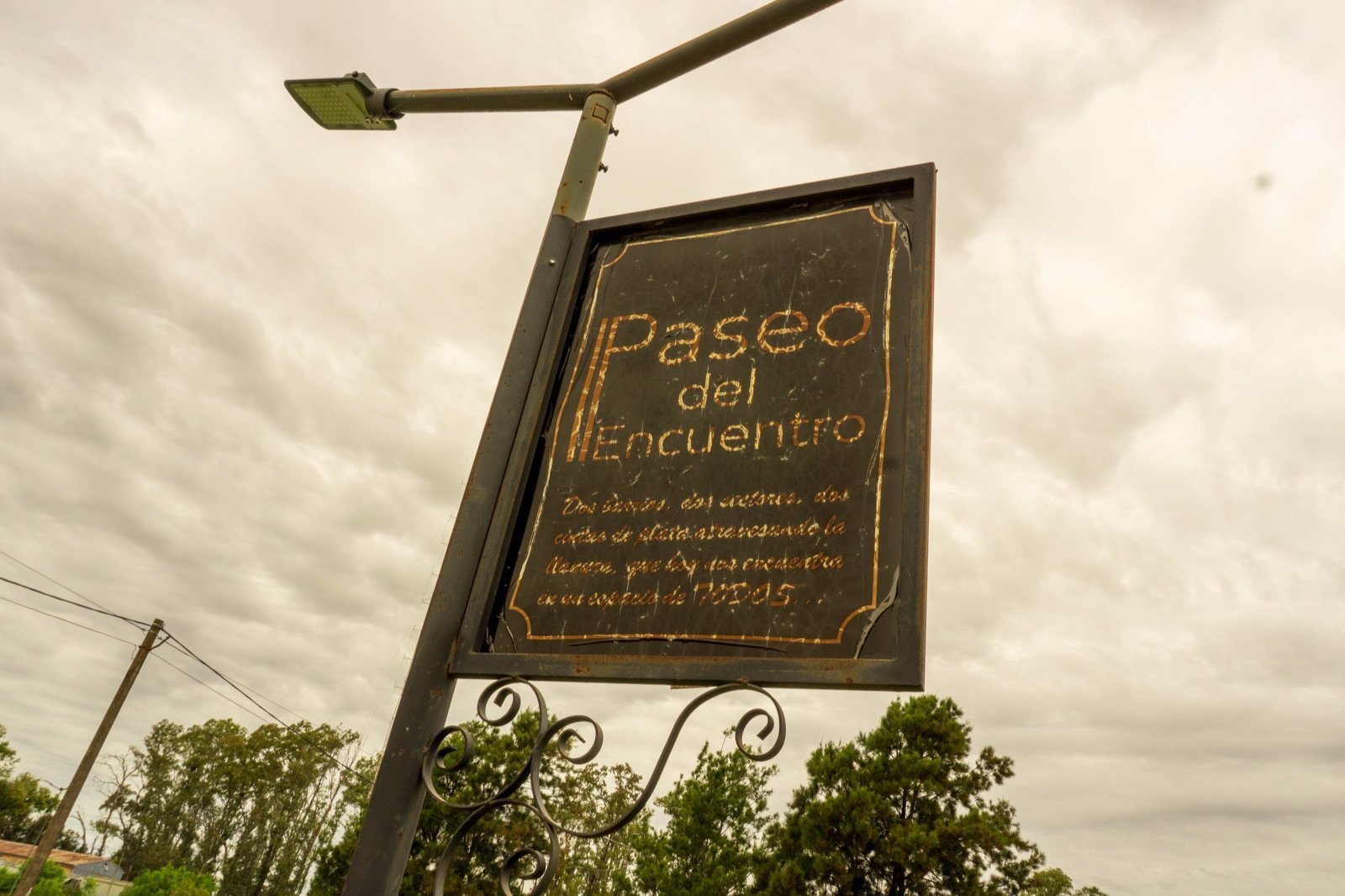 Máximo Paz · vista del pueblo